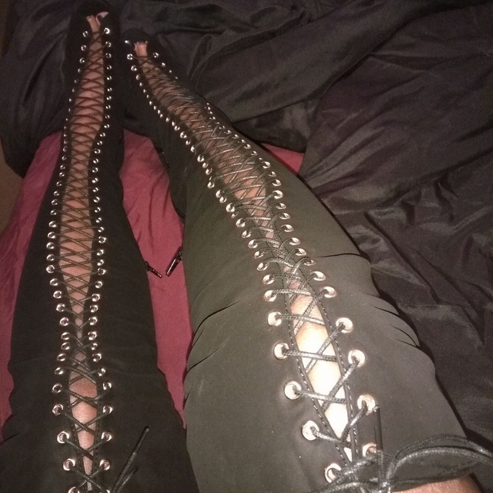 Thigh high boots